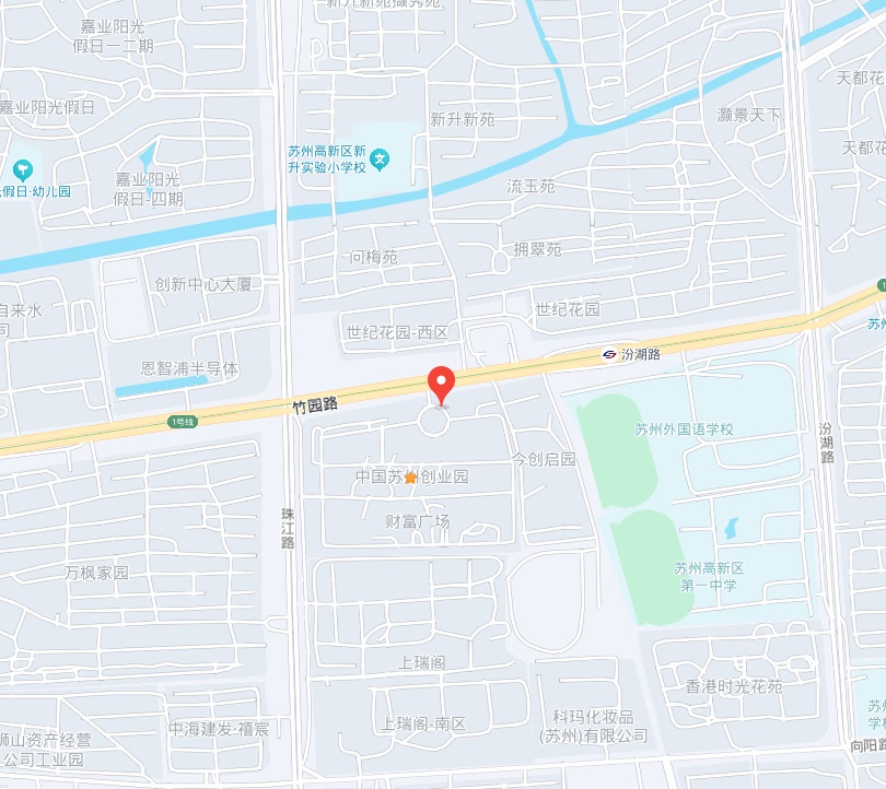苏州办公地址地图